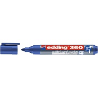 Marker do tablic e-360 EDDING, 1,5-3mm, niebieski, Markery, Artykuły do pisania i korygowania