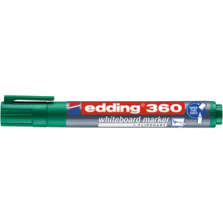Marker do tablic e-360 EDDING, 1,5-3mm, zielony, Markery, Artykuły do pisania i korygowania