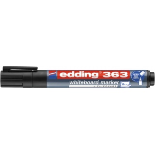 Marker do tablic e-363 EDDING, 1-5mm, czarny, Markery, Artykuły do pisania i korygowania
