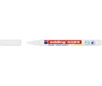 Marker kredowy e-4085 EDDING, 1-2mm, biały, Markery, Artykuły do pisania i korygowania