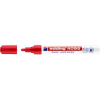 Marker kredowy e-4095 EDDING, 2-3mm, czerwony, Markery, Artykuły do pisania i korygowania