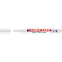 Marker kredowy e-4095 EDDING, 2-3mm, biały, Markery, Artykuły do pisania i korygowania