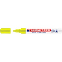 Marker kredowy e-4095 EDDING, 2-3mm, neon żółty, Markery, Artykuły do pisania i korygowania