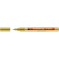 Marker olejowy e-780 EDDING, 0,8mm, złoty, Markery, Artykuły do pisania i korygowania