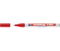 Marker olejowy e-780 EDDING, 0,8mm, czerwony, Markery, Artykuły do pisania i korygowania