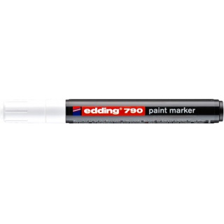 Marker olejowy e-790 EDDING, 2-3mm, biały, Markery, Artykuły do pisania i korygowania