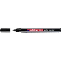 Marker paint e-791 EDDING, 1-2mm, black