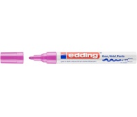 Marker olejowy połyskujący e-750 EDDING, 2-4mm, różowy, Markery, Artykuły do pisania i korygowania