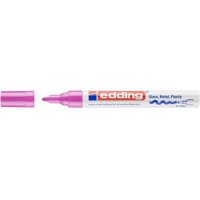 Marker olejowy połyskujący e-750 EDDING, 2-4mm, różowy, Markery, Artykuły do pisania i korygowania
