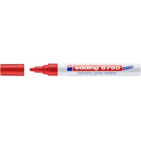 Marker olejowy przemysłowy e-8750 EDDING, 2-4mm, czerwony, Markery, Artykuły do pisania i korygowania