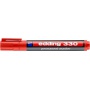 Marker permanent A8 e-330 EDDING, 1-5mm, red
