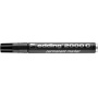 Marker permanentny e-2000c EDDING, 1,5-3mm, czarny, Markery, Artykuły do pisania i korygowania