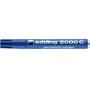 Marker permanentny e-2000c EDDING, 1,5-3mm, niebieski, Markery, Artykuły do pisania i korygowania