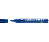 Marker permanentny e-2000c EDDING, 1,5-3mm, niebieski, Markery, Artykuły do pisania i korygowania