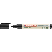 Marker permanent e-21 EDDING ecoline, 1,5-3mm, black