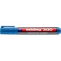 Marker permanentny e-300 EDDING, 1,5-3mm, jasnoniebieski, Markery, Artykuły do pisania i korygowania