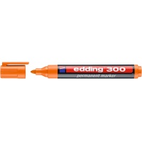 Marker permanent e-300 EDDING, 1,5-3mm, orange
