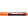 Marker permanentny e-300 EDDING, 1,5-3mm, pomarańczowy, Markery, Artykuły do pisania i korygowania