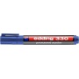 Marker permanent e-330 EDDING, 1-5mm, blue
