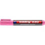 Marker permanentny e-330 EDDING, 1-5mm, różowy, Markery, Artykuły do pisania i korygowania