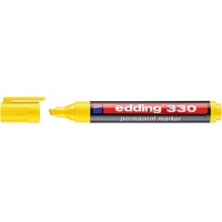 Marker permanent e-330 EDDING, 1-5mm, yellow