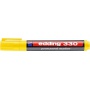 Marker permanentny e-330 EDDING, 1-5mm, żółty, Markery, Artykuły do pisania i korygowania