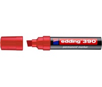 Marker permanentny e-390 EDDING, 4-12mm, czerwony, Markery, Artykuły do pisania i korygowania