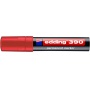 Marker permanent e-390 EDDING, 4-12mm, red