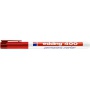 Marker permanentny e-400 EDDING, 1mm, czerwony, Markery, Artykuły do pisania i korygowania