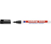 Marker permanent e-400 EDDING, 1mm, black