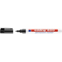 Marker permanent e-400 EDDING, 1mm, black