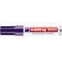 Marker permanentny e-500 EDDING, 2-7mm, fioletowy, Markery, Artykuły do pisania i korygowania