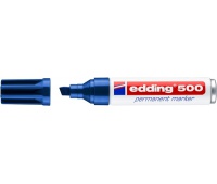 Marker permanentny e-500 EDDING, 2-7mm, niebieski, Markery, Artykuły do pisania i korygowania