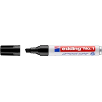 Marker permanentny no.1 EDDING, 1-5mm, czarny, Markery, Artykuły do pisania i korygowania