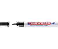 Marker permanentny przemysłowy e-8300 EDDING, 1,5-3mm, czarny, Markery, Artykuły do pisania i korygowania