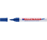 Marker permanentny przemysłowy e-8300 EDDING, 1,5-3mm, niebieski, Markery, Artykuły do pisania i korygowania