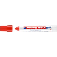 Marker przemysłowy w paście e-950 EDDING, 10mm, czerwony, Markery, Artykuły do pisania i korygowania
