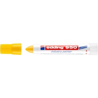 Marker przemysłowy w paście e-950 EDDING, 10mm, żółty, Markery, Artykuły do pisania i korygowania