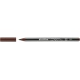 Pen porcelain brush e-4200 EDDING, 1-4mm, brown