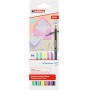 Pen colour fine e-1200 EDDING, 1mm, set 6, color mix