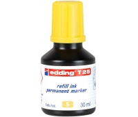 Tusz do uzupełniania markerów olejowych e-t25 EDDING, żółty, Markery, Artykuły do pisania i korygowania