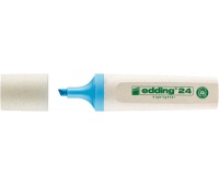 Highlighter e-24 EDDING ecoline, 2-5mm, light blue