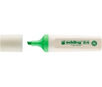 Zakreślacz e-24 EDDING ecoline, 2-5mm, jasnozielony, Textmarkery, Artykuły do pisania i korygowania
