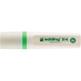 Zakreślacz e-24 EDDING ecoline, 2-5mm, jasnozielony, Textmarkery, Artykuły do pisania i korygowania