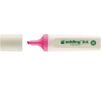 Zakreślacz e-24 EDDING ecoline, 2-5mm, różowy, Textmarkery, Artykuły do pisania i korygowania