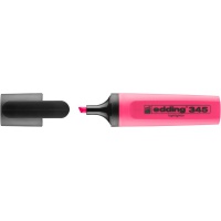 Zakreślacz e-345 EDDING, 2-5mm, różowy, Textmarkery, Artykuły do pisania i korygowania