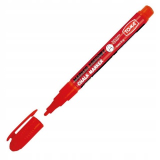 MARKER KREDOWY FINE 1,5MM CZERWONY, Podkategoria, Kategoria