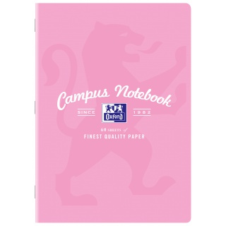 ZESZYT OXFORD CAMP A4 60K.KRATKA PASTEL 5szt., Podkategoria, Kategoria