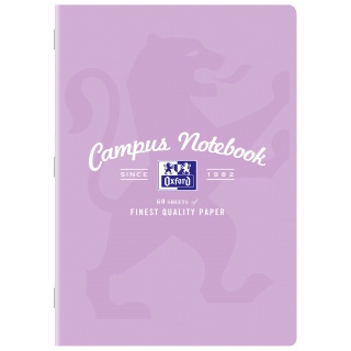 ZESZYT OXFORD CAMP A4 60K.KRATKA PASTEL 5szt., Podkategoria, Kategoria