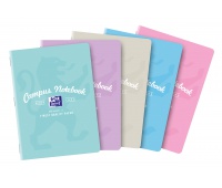 ZESZYT OXFORD CAMP A5 60K.KRATKA PASTEL 5szt., Podkategoria, Kategoria